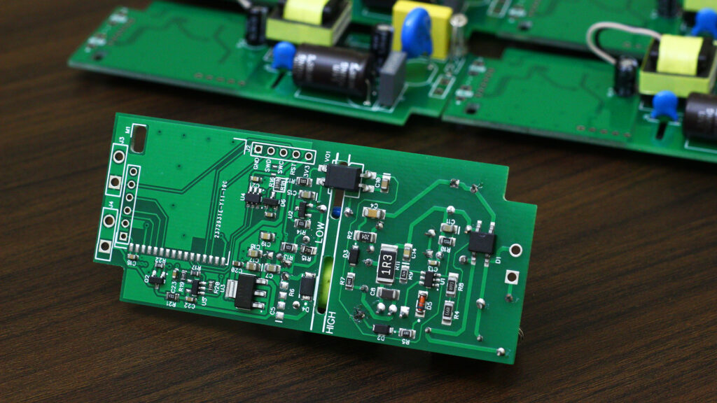 custom mains smps power supply design PCB ESP32