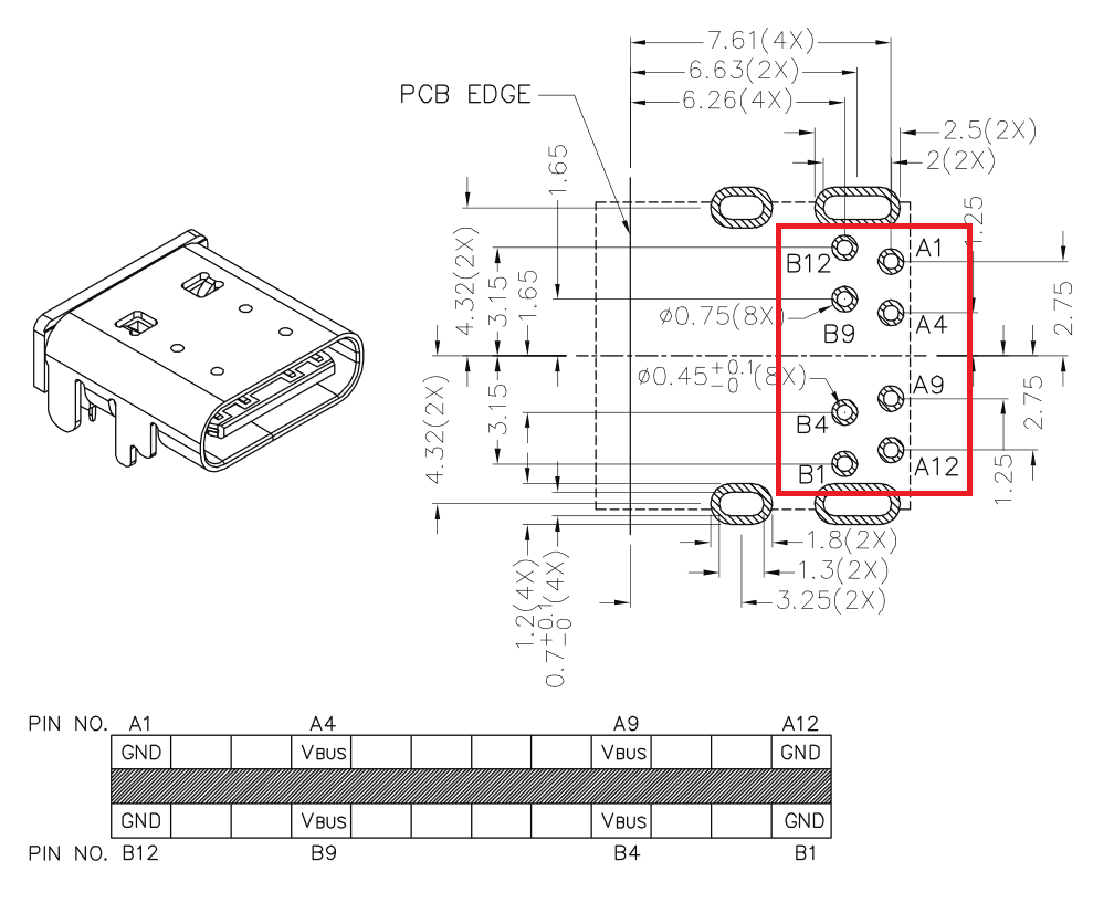 Replace microUSB with USB-C Power-only Connector