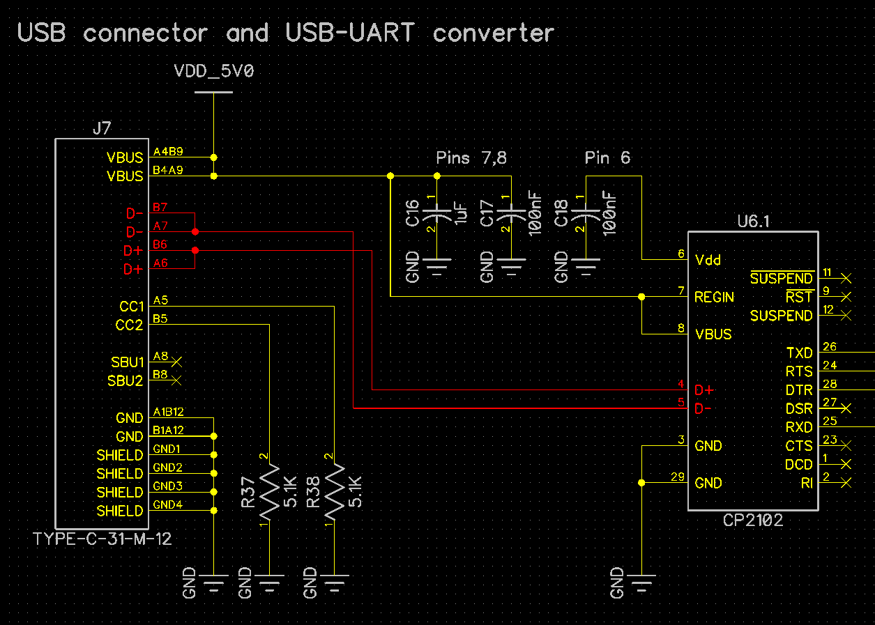 How to replace microUSB with USB-C - PCB Artists