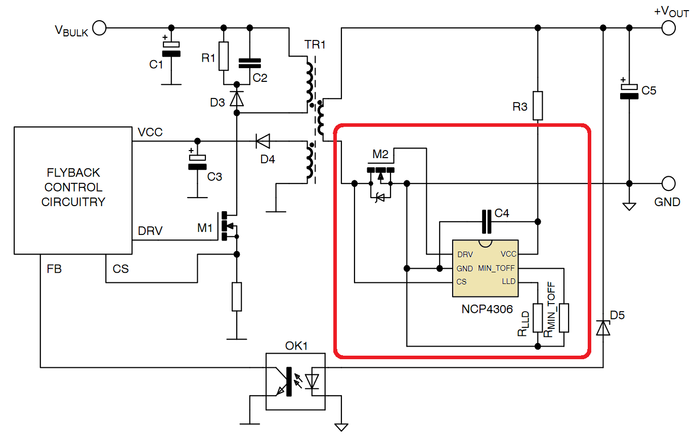 synchronous rectifier high power poe schematic