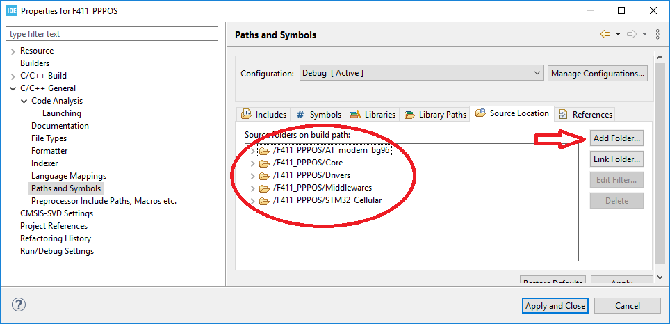 stm32 undefined reference to function error solution