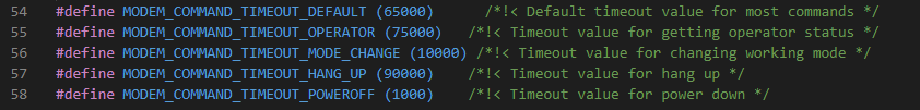 esp32 modem command timeout value setting for esp_modem_dte_send_cmd