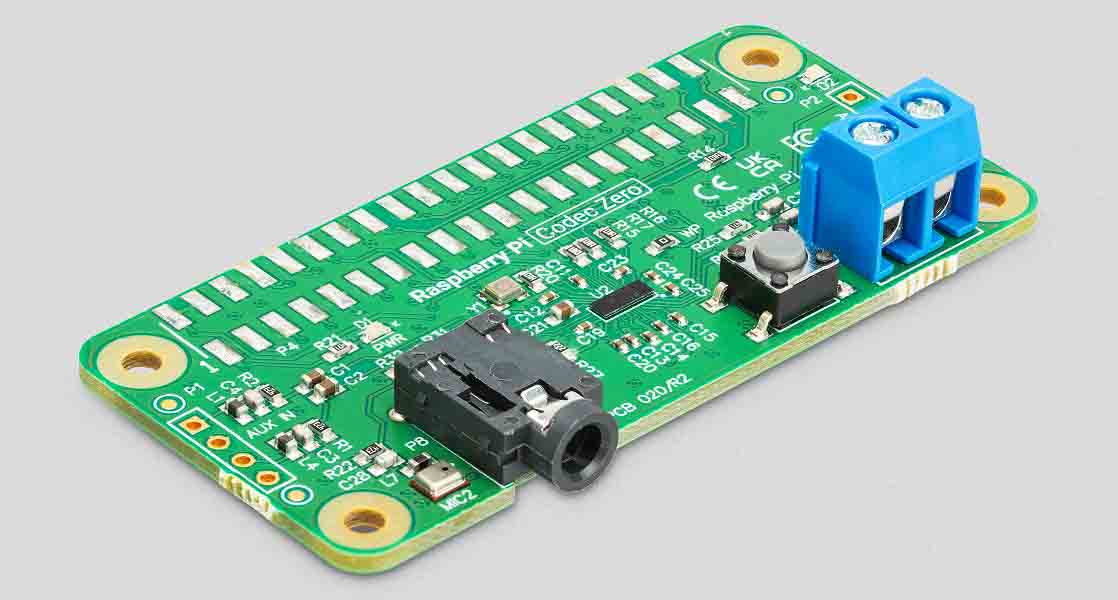 audio codec zero board