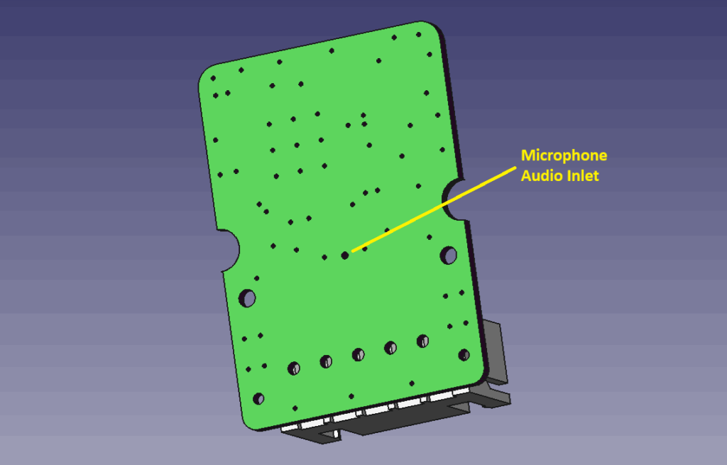 PCBA-DBM-r3 audio inlet hole